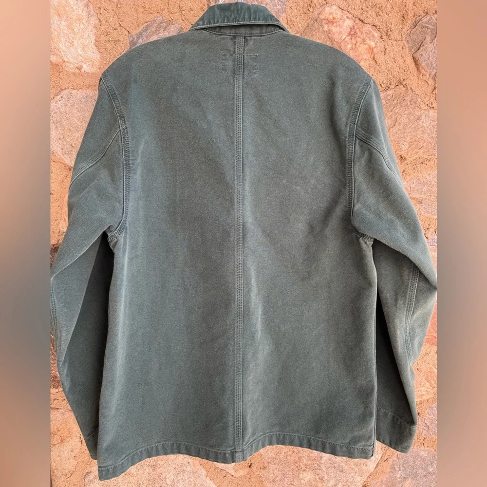 Vintage Carhartt Work In Progress Green Michigan Coat Men’s Size S - Picture 8 of 12